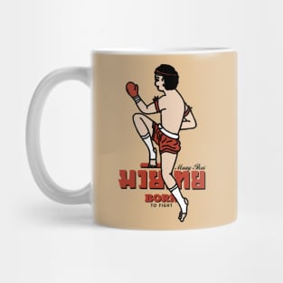 Muay Thai Born to Fight Mug